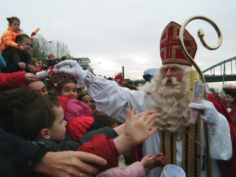 Intocht Sinterklaas 2005 Fotograaf Gerdien Mogendroff