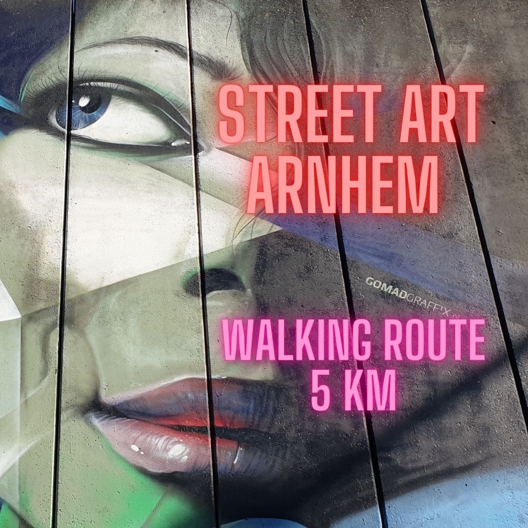 Street Art Walking Route Arnhem without a guide