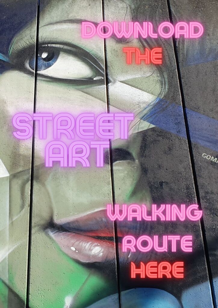 Street Art walking route