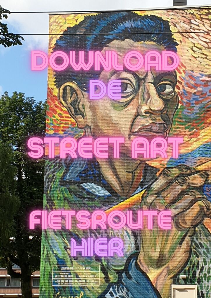 Downloadbare Street Art Arnhem Fietsroute