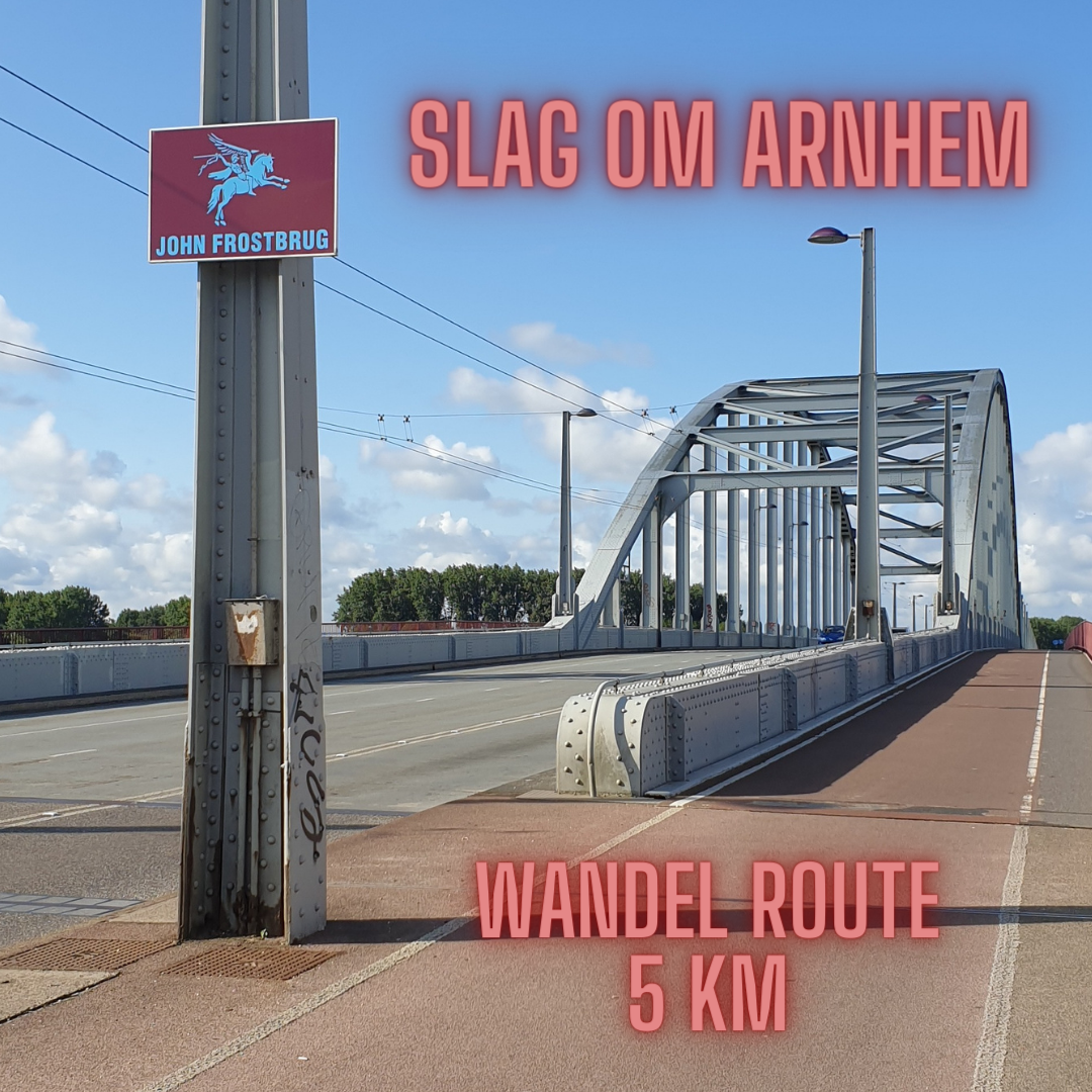 Slag om Arnhem Wandelroute zonder gids op pad