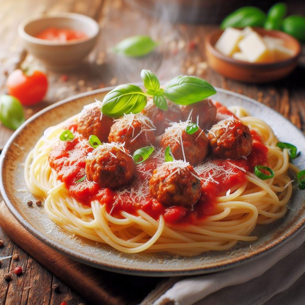 Spaghetti eten in Arnhem